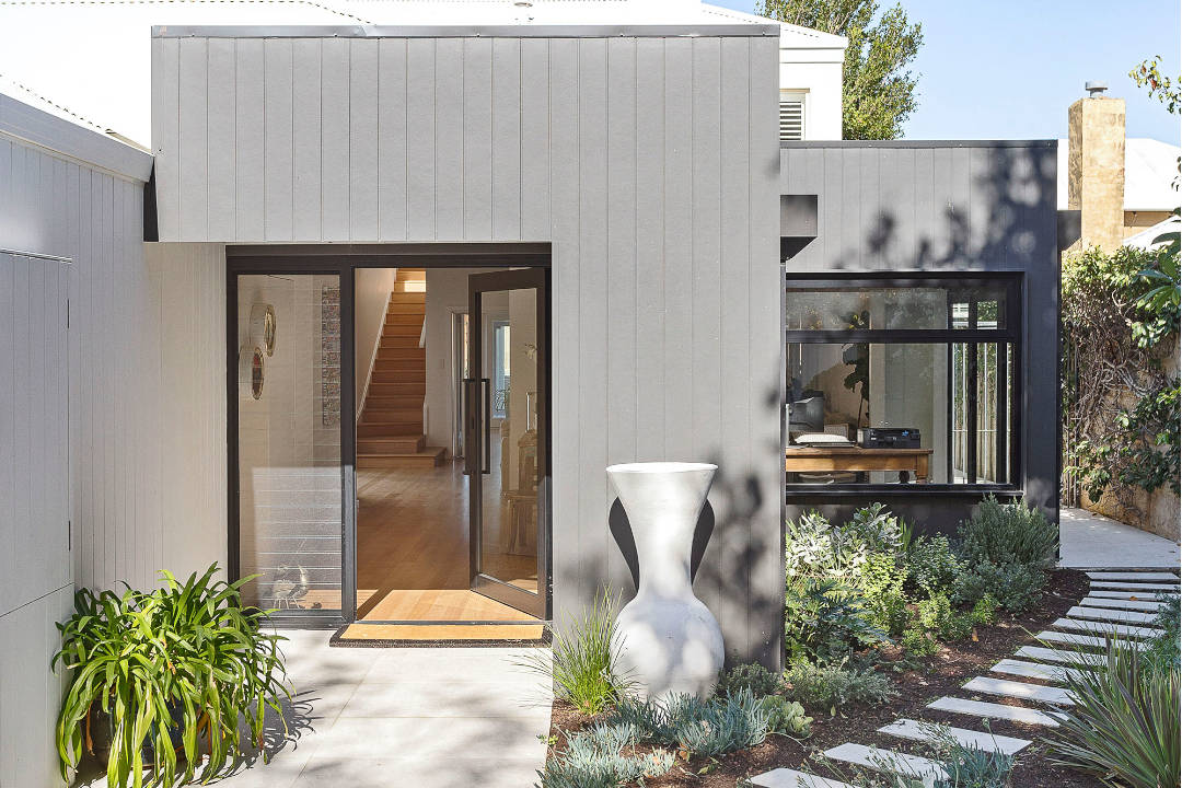 Front of house_grey_glass door